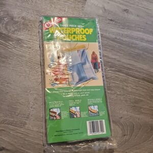 Coghlans 3Pc Waterproof Pouches Dry Bag Case Cover Phone Protection Beach Hiking